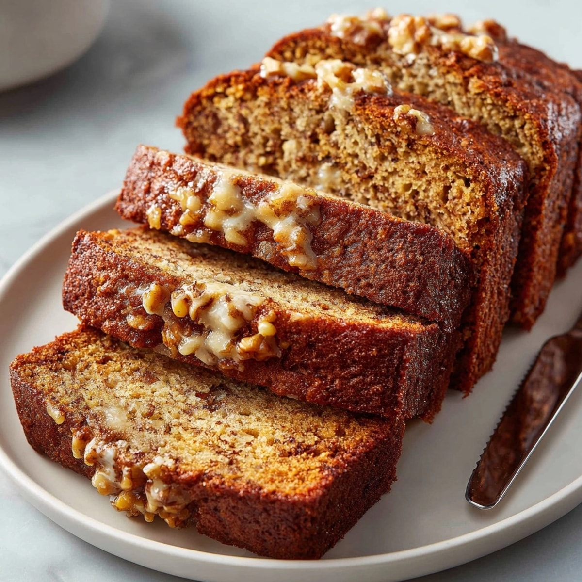 Homemade pumpkin spice banana bread recipe: Perfect for fall brunch with family.