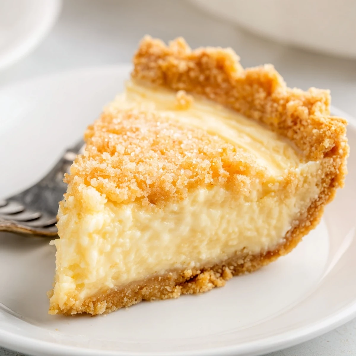 Delicious water pie cooling on a rack, showcasing its golden crust and creamy filling.