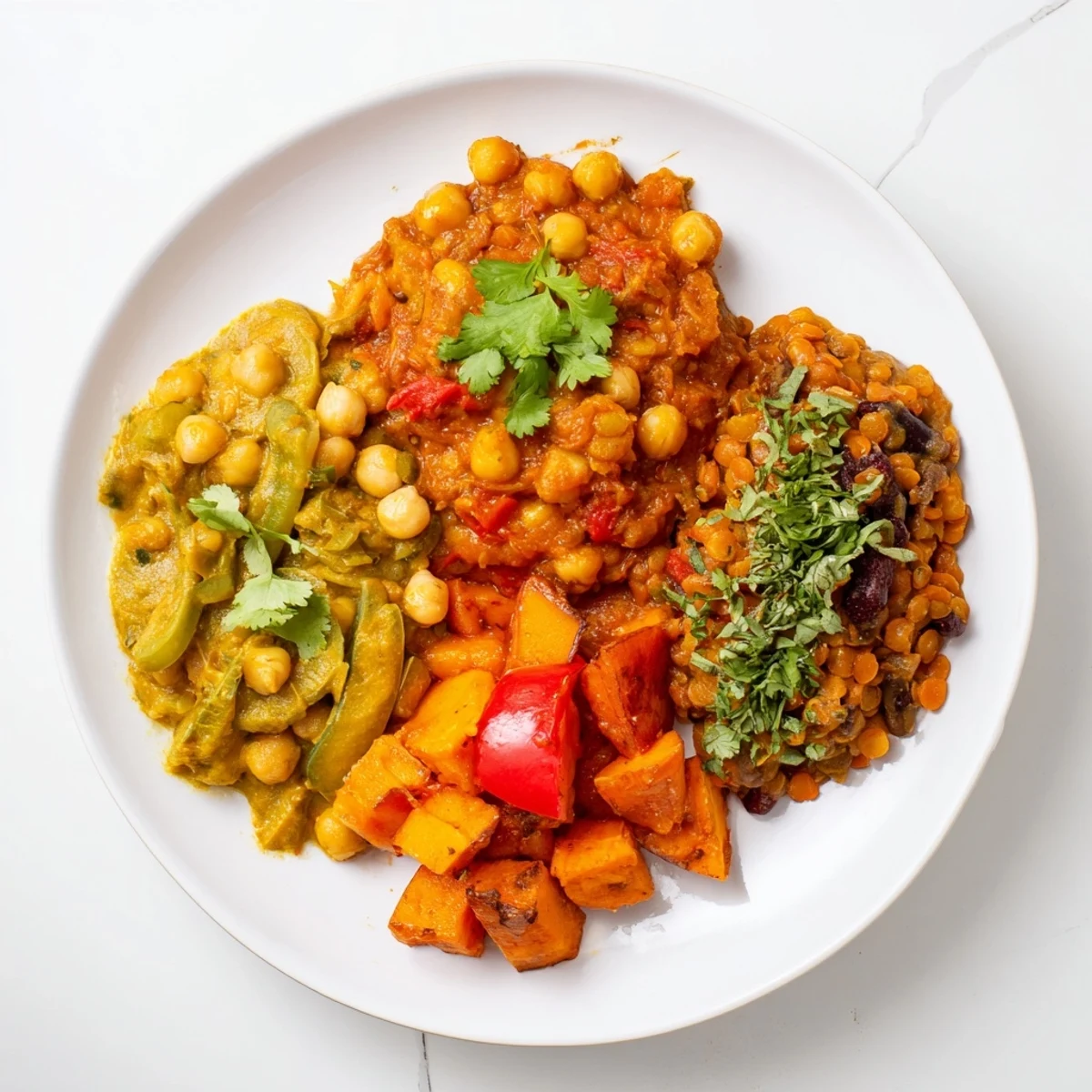 Easy single-pan global curries bursting with spices and rich coconut flavor.