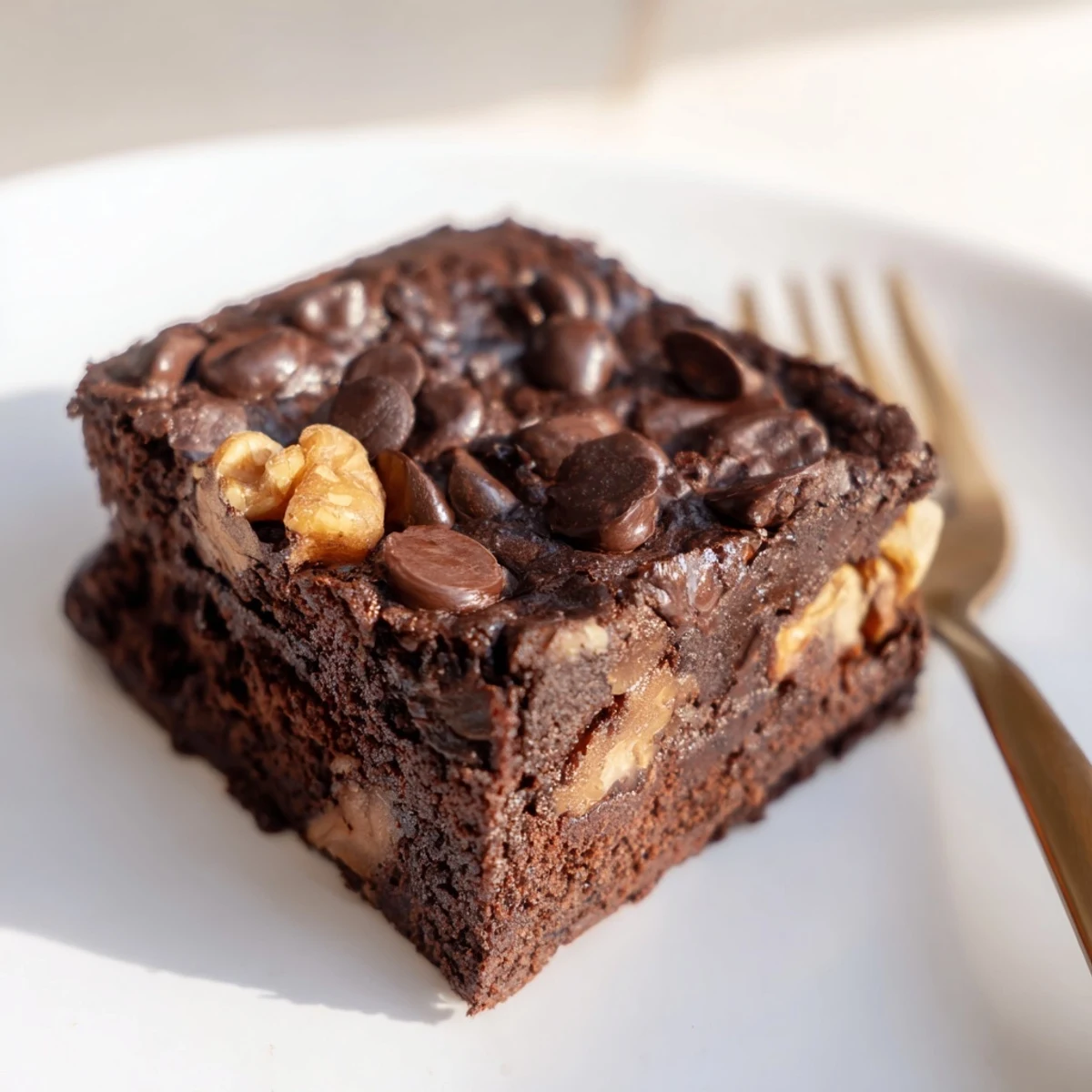 Rich, fudgy zero-waste brownies featuring nut-milk pulp for delicious sustainability.  