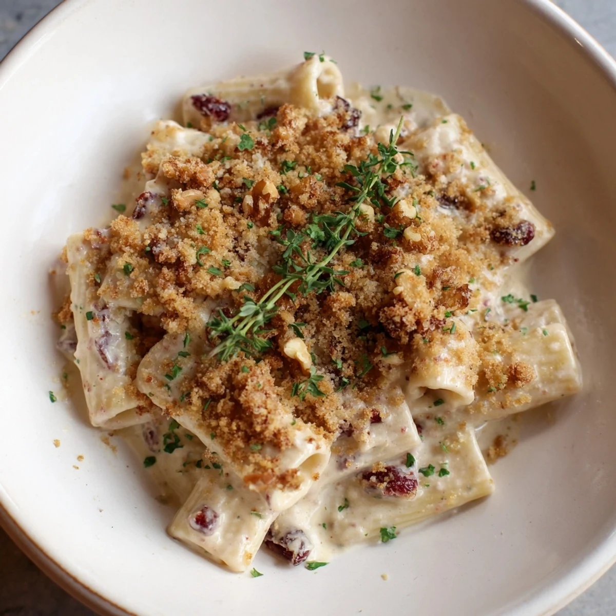 Cranberry Brie Tartlet Pasta
