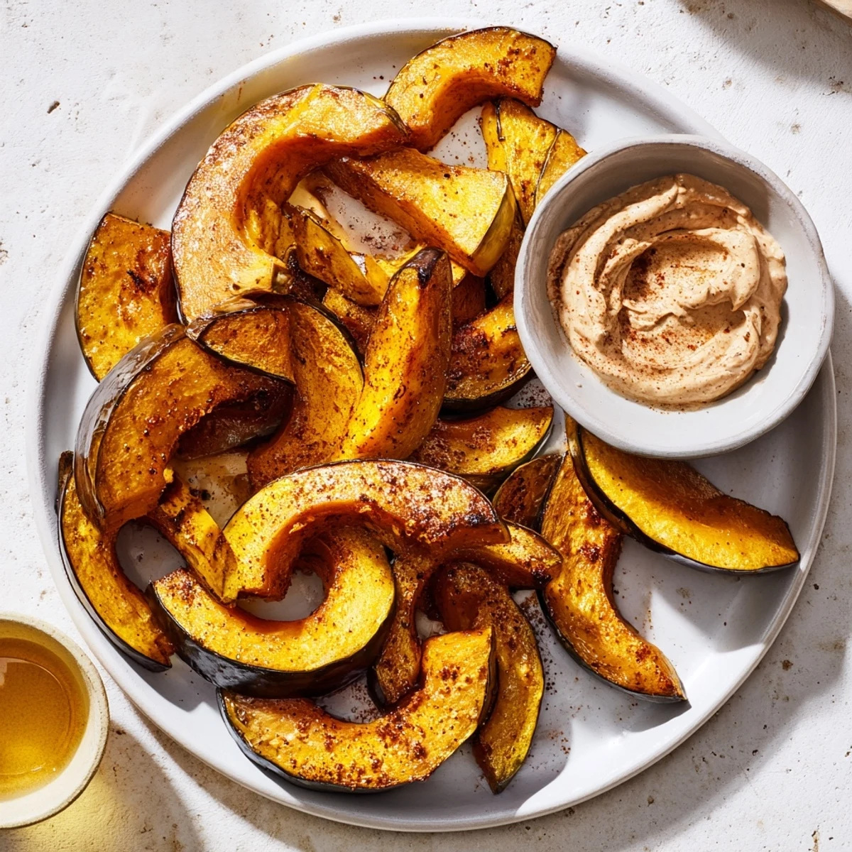 Enjoy a visually stunning Squirrels Acorn Hoard Platter with roasted squash, nuts, and fruit for appetizers.