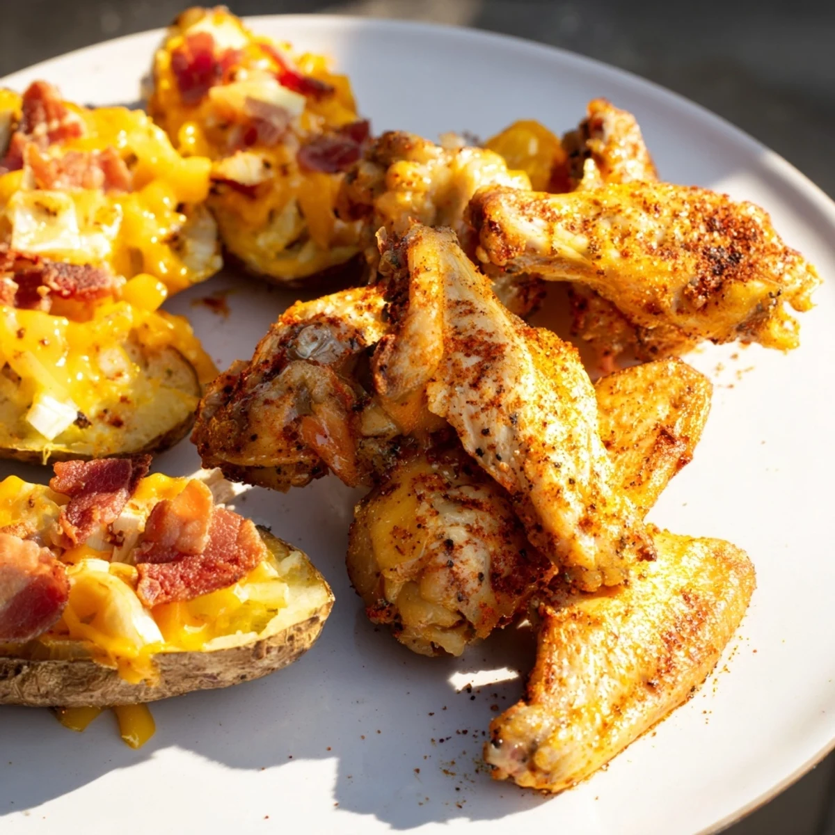 A delicious Touchdown Football Tailgate Spread bursting with savory flavors, perfect for sharing.