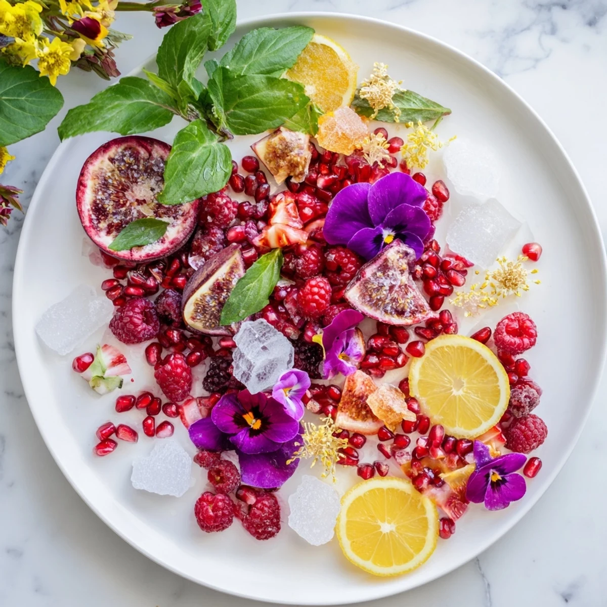 A colorful, inviting display of Champagne bar garnishes, ready to enhance your next celebration.