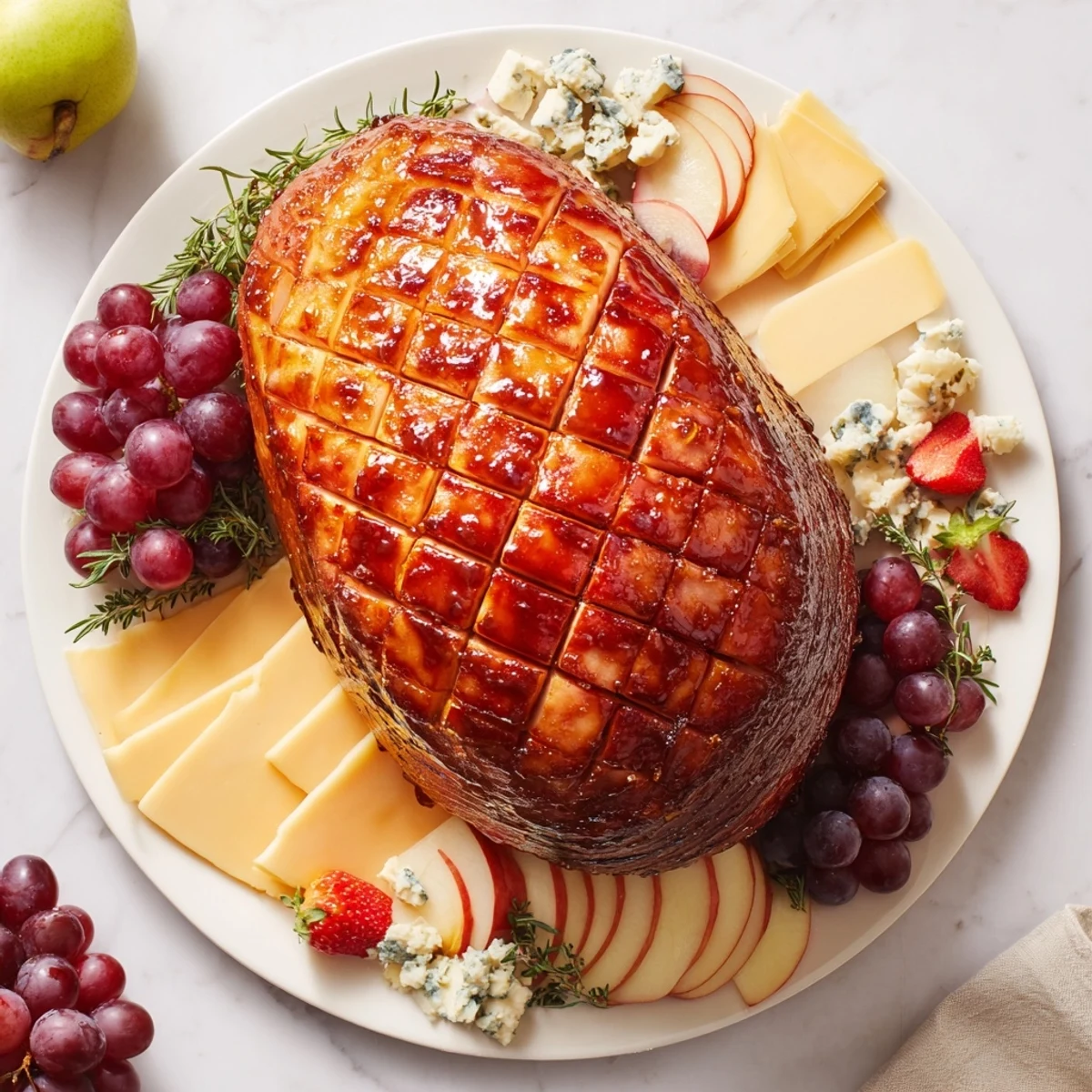 Glazed Ham Centerpiece Board