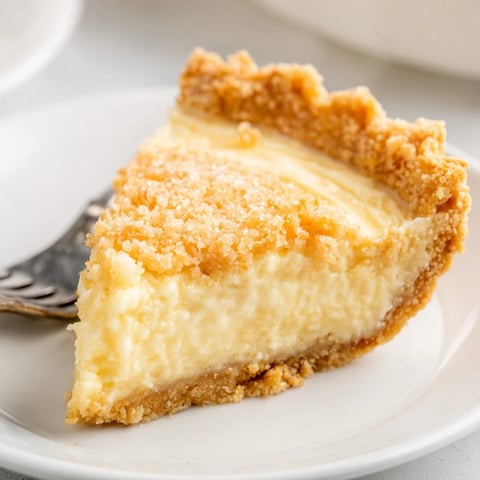 Delicious water pie cooling on a rack, showcasing its golden crust and creamy filling.
