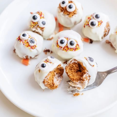 Sweet Potato Cinnamon Monster Balls