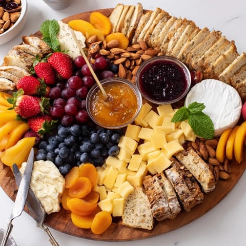 Jam Infused Brunch Board