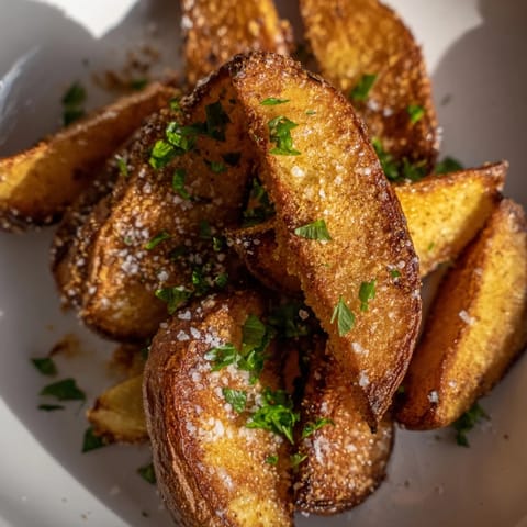 15-Minute Microwave Crispy Potatoes