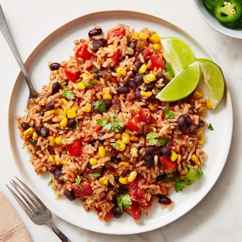One-Pot Mexican Rice Beans