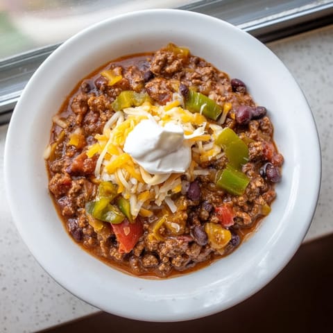 Quick Chili with Tomatoes