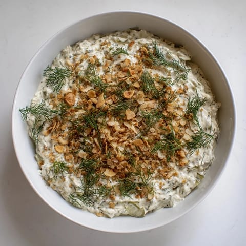 Tangy creamy fried pickles