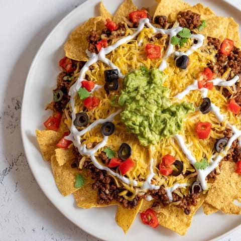 Soccer Field Nacho Platter
