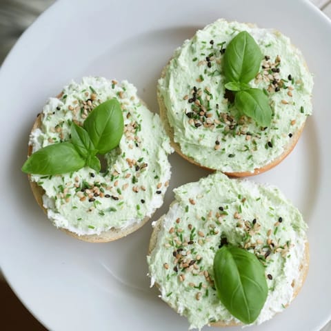 Olympic Rings Mini Bagels