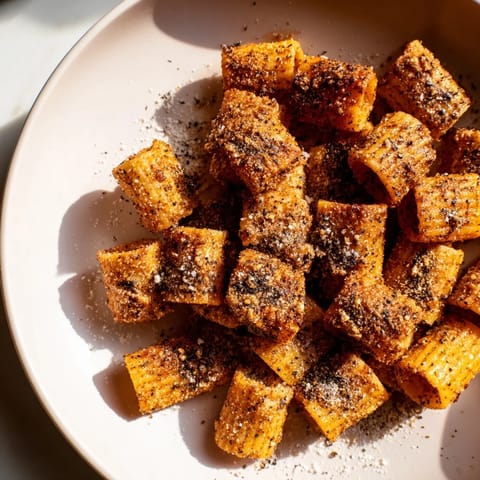 Air Fried Pasta Croutons