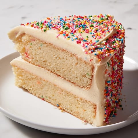 Happy Birthday Cake Slice