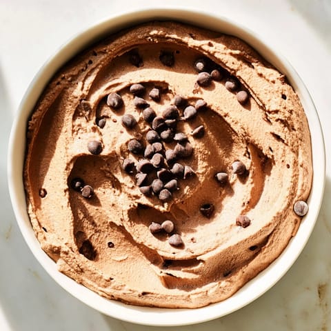 Chocolate Hummus Sweet Dip