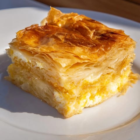 Bulgarian Banitsa Savory Pastry