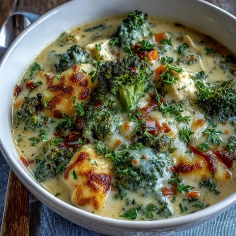 Chicken Broccoli Cheddar Soup