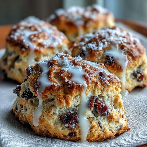 Buttery homemade blueberry scones made with tangy sourdough discard, featuring bursts of fresh fruit in every tender bite.  