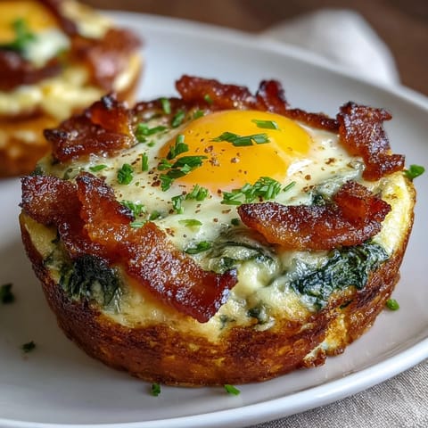 1. Green Eggs and Ham Breakfast Cups: Savory ham cups filled with spinach-blended eggs and melted cheddar, baked to fluffy perfection.  