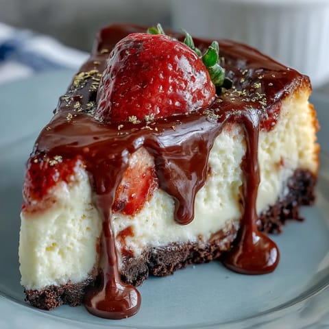 Decadent Dubai chocolate strawberry cheesecake cups with creamy filling and fresh berry topping.  