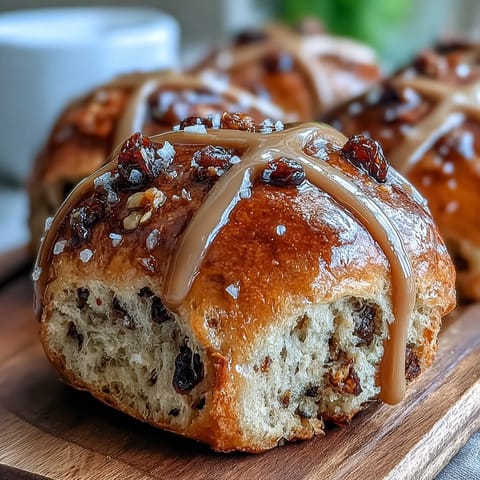 Hot Cross Buns Orange Glaze