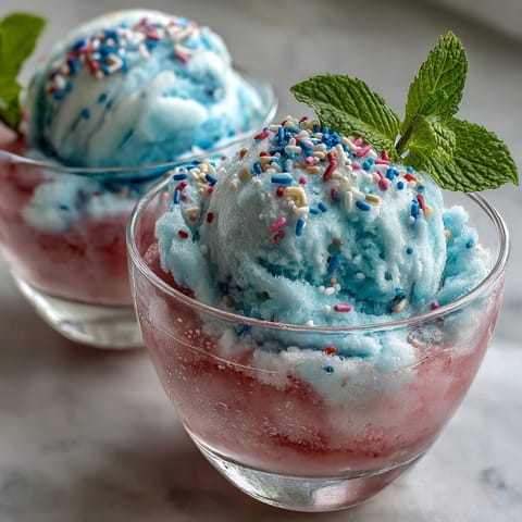 Cotton Candy Lemonade Float