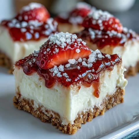 Strawberry Cheesecake Bars