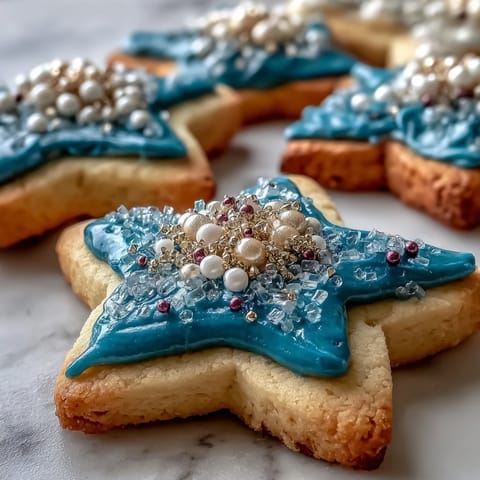 Gemini Zodiac Cookies with Star Royal Icing and shimmering celestial details.