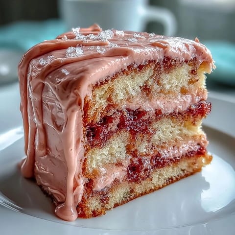 Elegant Bridal Shower Rosé Velvet Cake with creamy frosting and delicate rosé notes.
