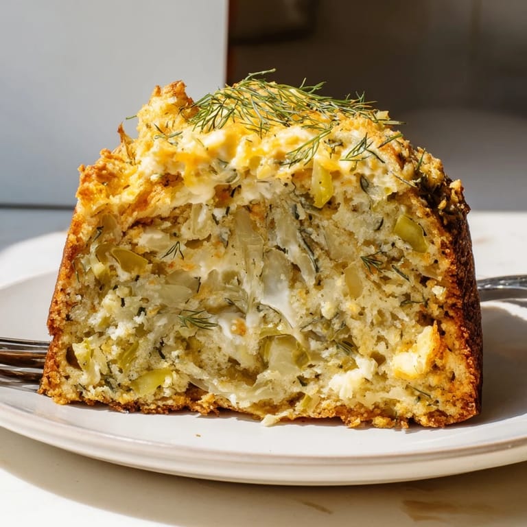 Tangy and spicy Dill Pickle Buffalo Ranch Cheesecake Cake Muffins, ideal party appetizers.