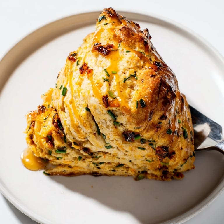 Warm, flavorful Buffalo Ranch Chai Pumpkin Cake Scones perfect for brunch gatherings.