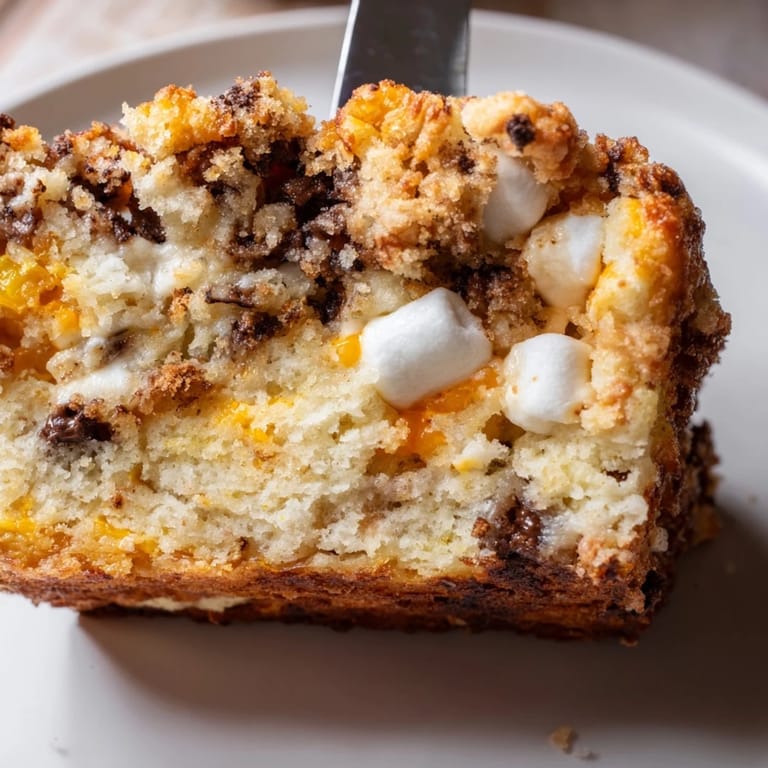 Delicious Smores Cheesy Jalapeño Biscuit Muffin Loaf served warm, with crispy edges and cheese.