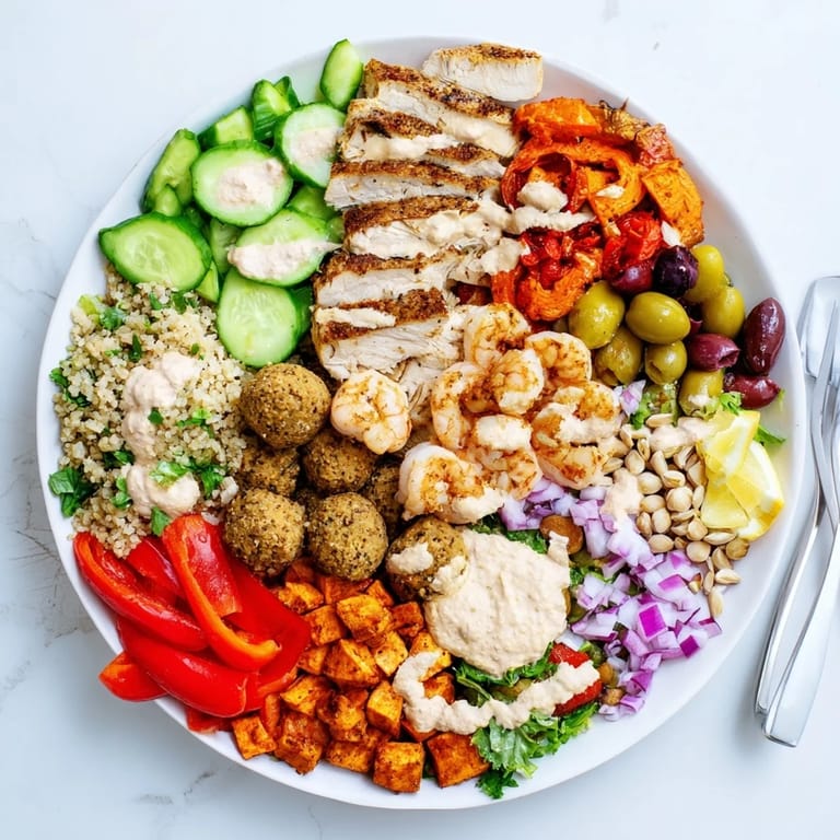 Vibrant boards filled with proteins and veggies for delicious Interactive Plated Meals fun.