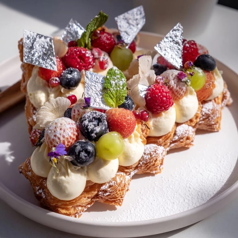 A beautiful Luxury Diamond Engagement Platter featuring a decadent dessert arrangement, ready to enjoy.