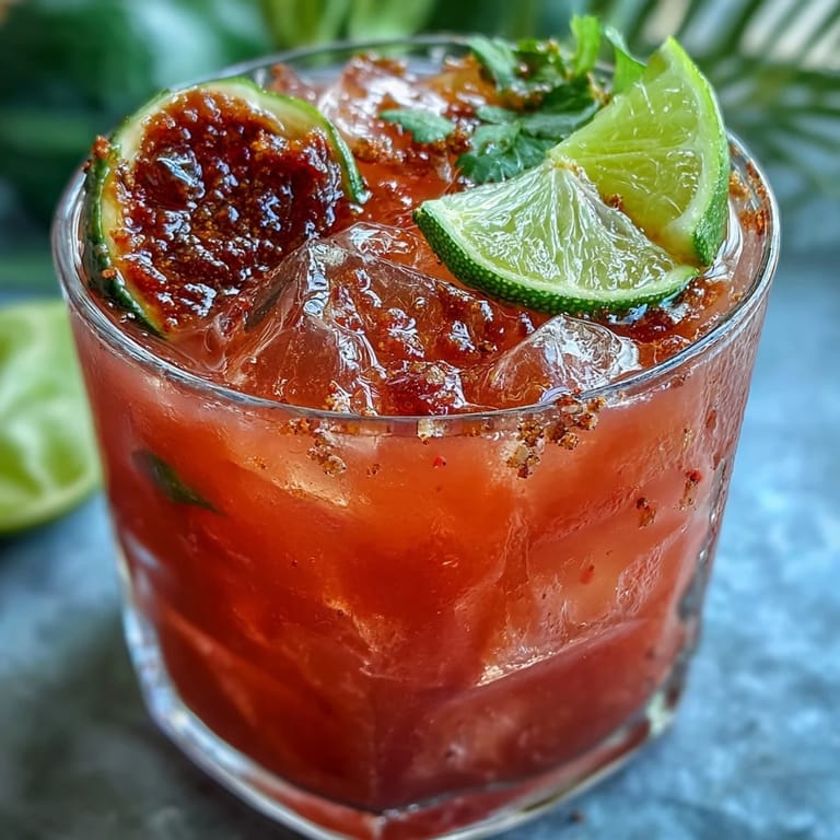 Best Guava Margarita in a tall glass with ice, vibrant pink color and a lime garnish.