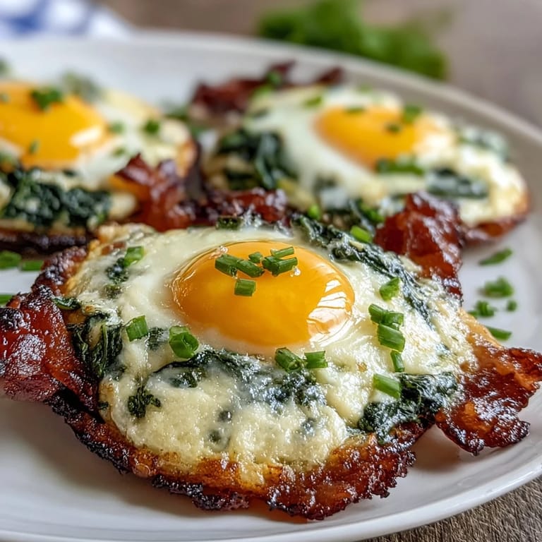 3. Whimsical Green Eggs and Ham Breakfast Cups: Tender ham cups cradling spinach-infused eggs and gooey cheddar, a delightful gluten-free morning meal.