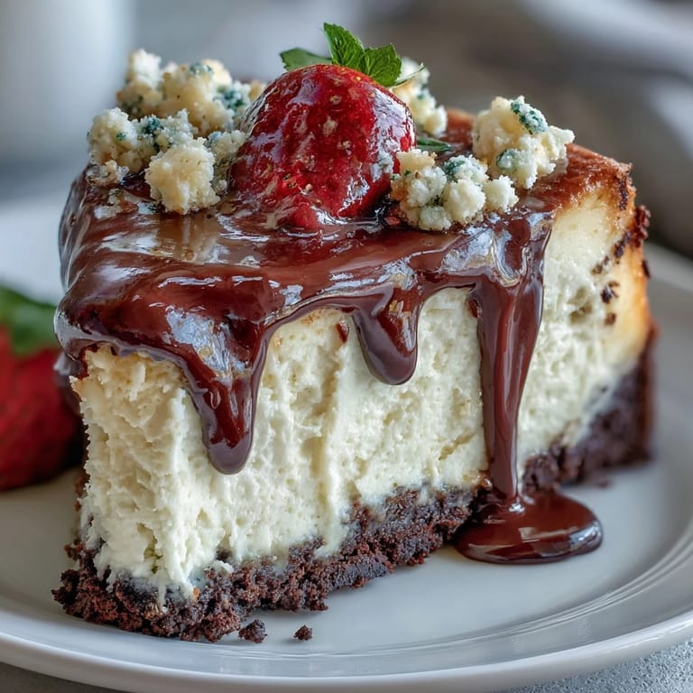 Elegant Dubai-inspired dessert cups featuring rich cheesecake, dark chocolate drizzle, and pistachio accents.