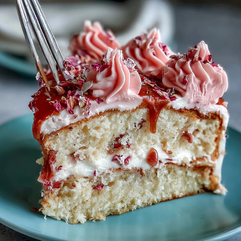 Pastel floral buttercream decorates this vanilla birthday cake, with soft pink, yellow, and lavender piping for a spring-inspired look.